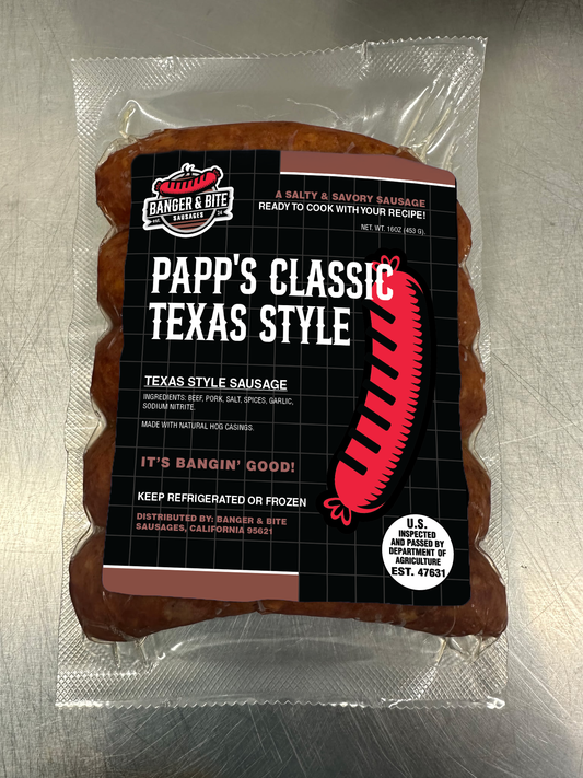 Papp's Classic Texas Sausage